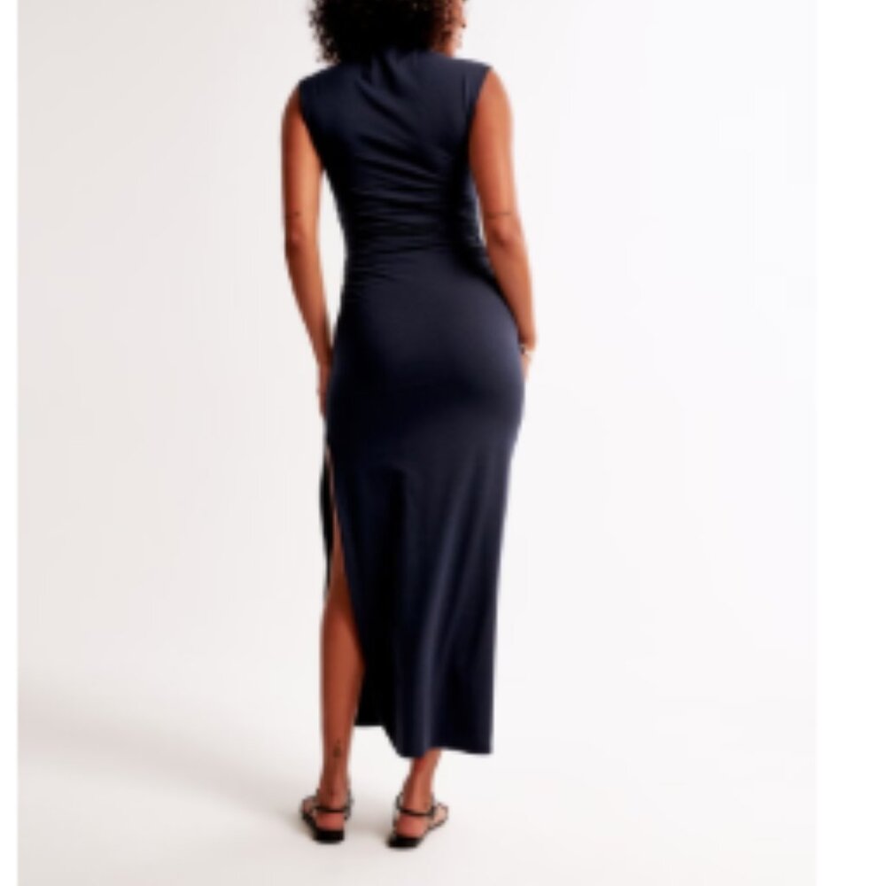 NWOT XXL The A&F Paloma Maxi Dress - Frosty Olive Modal - Picture 6 of 10